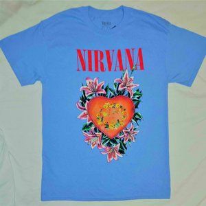 Nirvana Heart Shaped Box grunge punk rock Official T-Shirt XL NWT